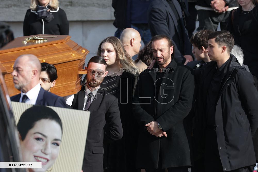 Emilie Dequenne Funeral - Paris