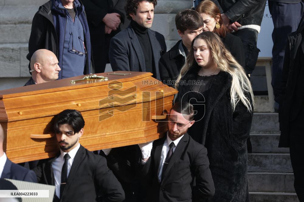Emilie Dequenne Funeral - Paris