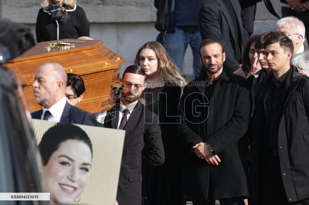 Emilie Dequenne Funeral - Paris
