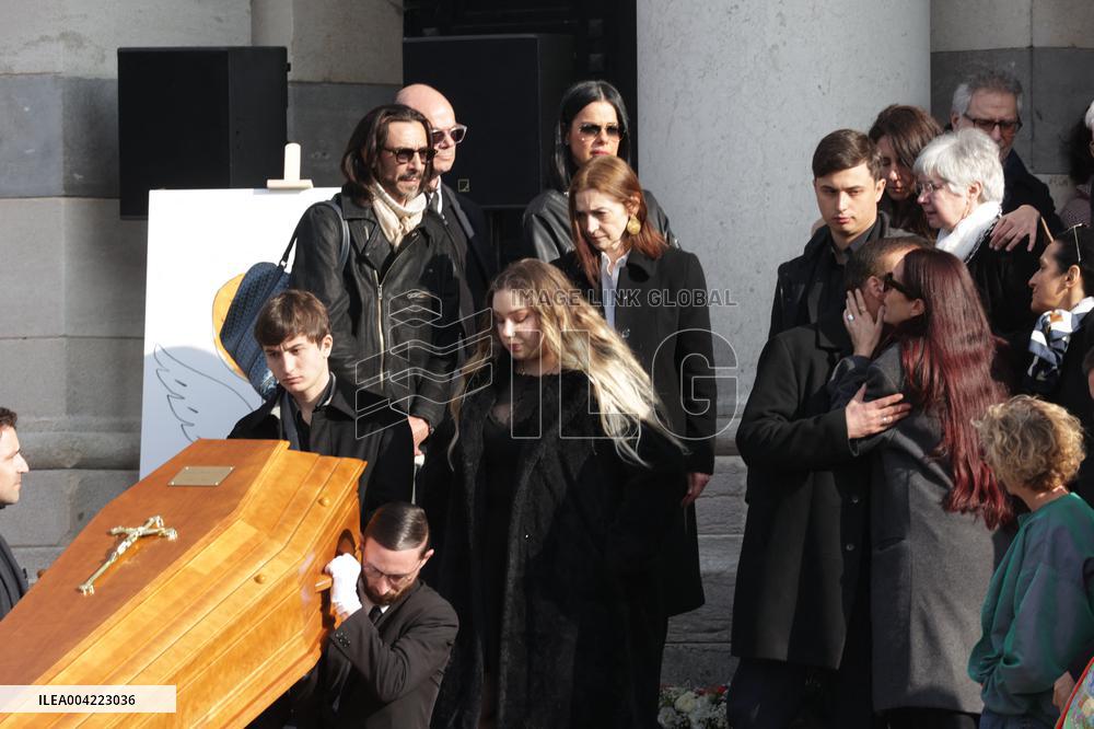 Emilie Dequenne Funeral - Paris