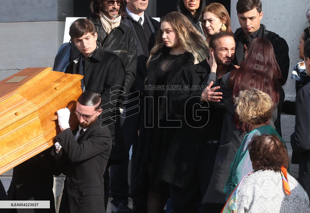 Emilie Dequenne Funeral - Paris