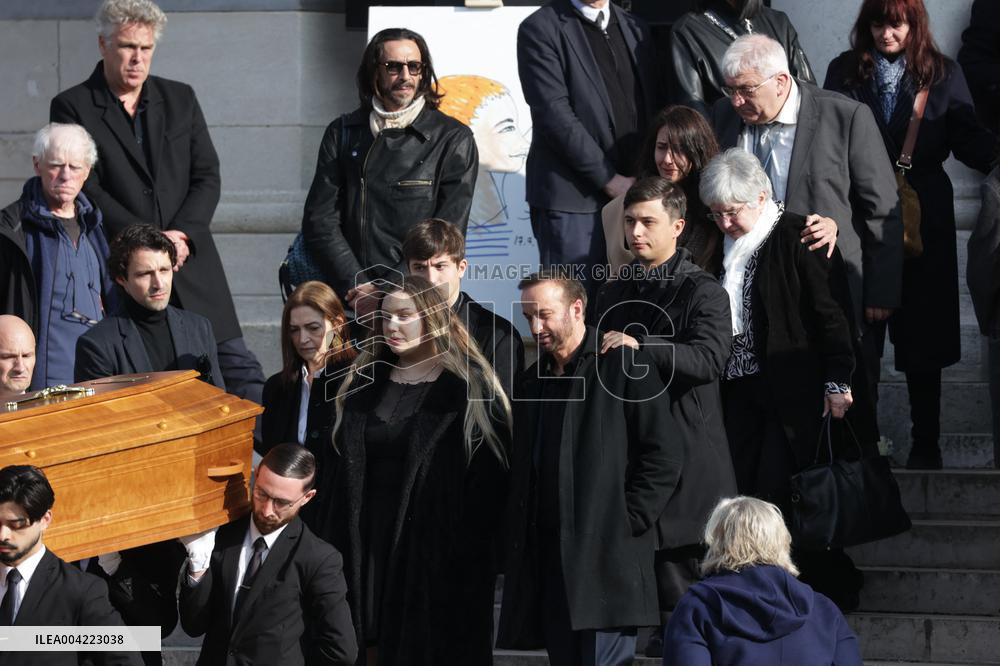 Emilie Dequenne Funeral - Paris