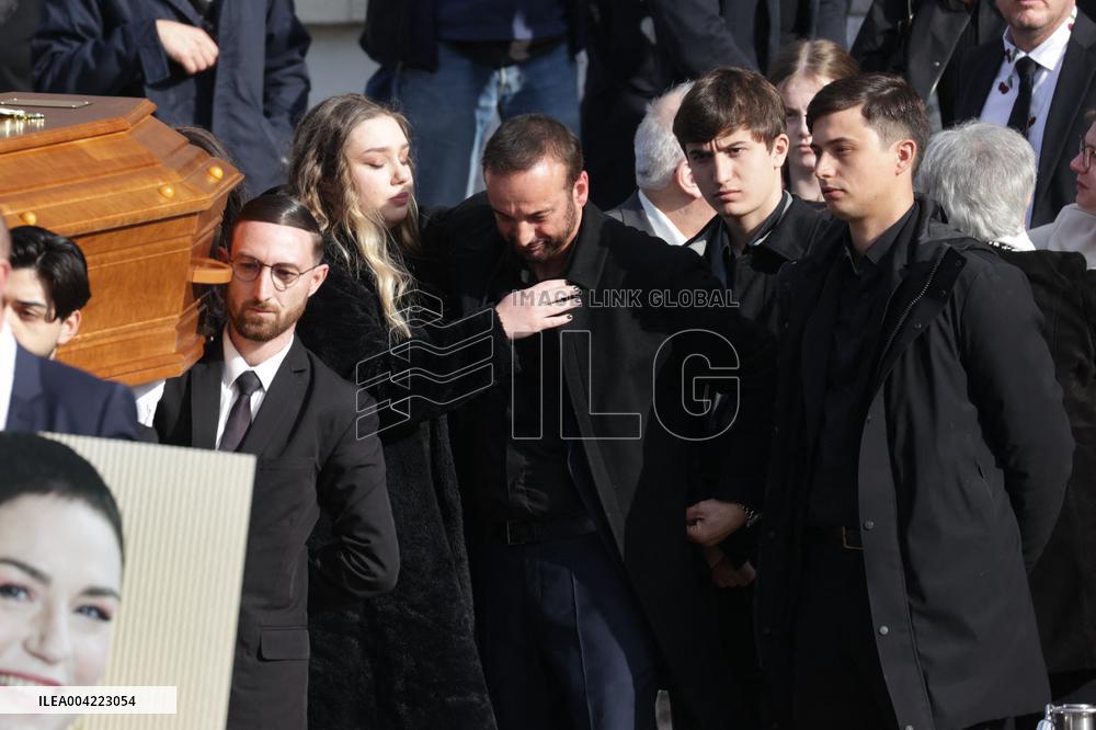 Emilie Dequenne Funeral - Paris