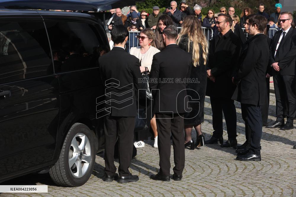 Emilie Dequenne Funeral - Paris