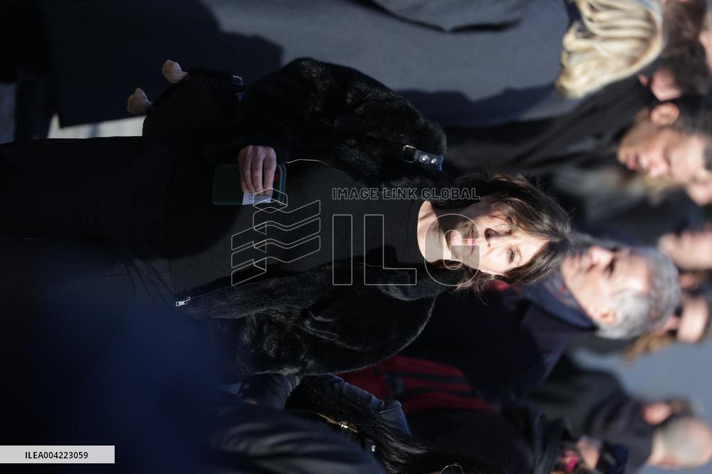 Emilie Dequenne Funeral - Paris