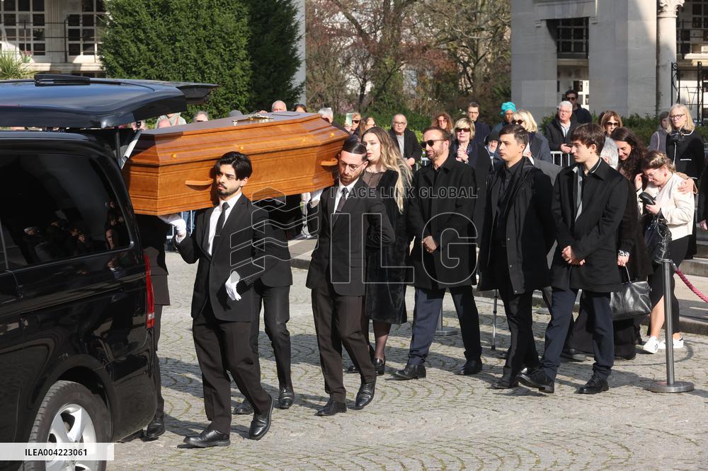 Emilie Dequenne Funeral - Paris