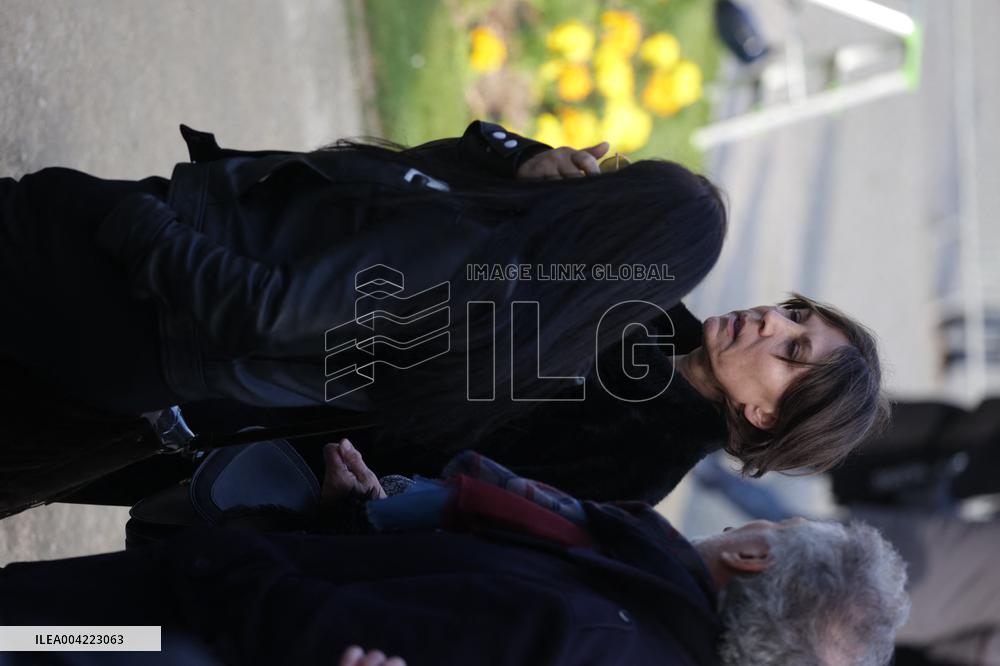 Emilie Dequenne Funeral - Paris