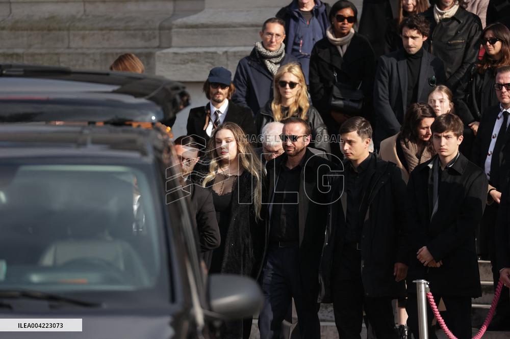 Emilie Dequenne Funeral - Paris