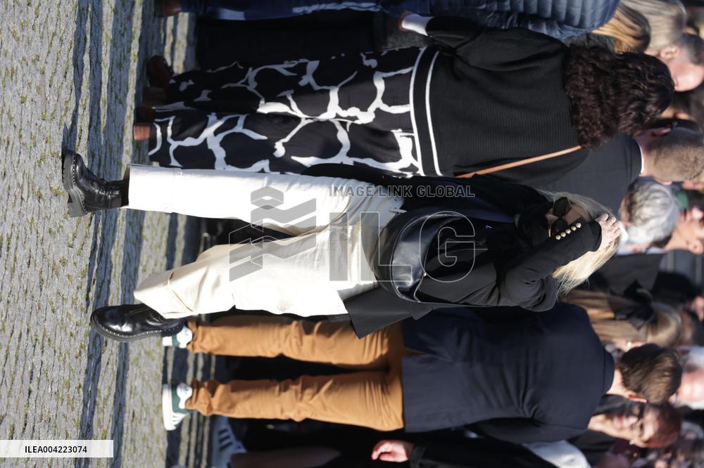 Emilie Dequenne Funeral - Paris