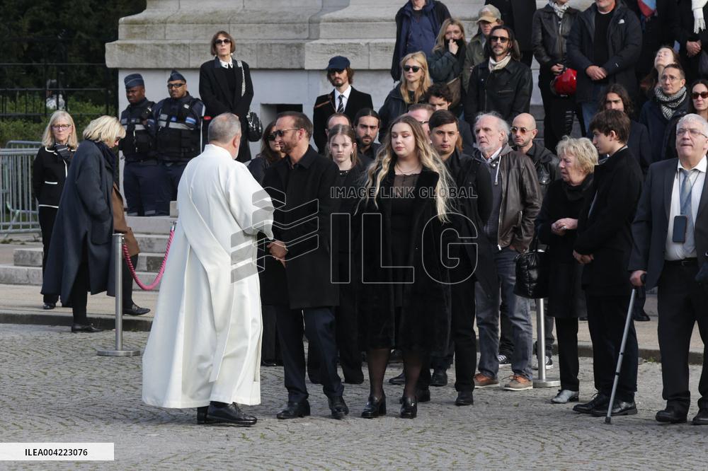 Emilie Dequenne Funeral - Paris