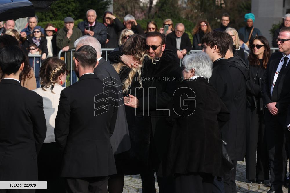Emilie Dequenne Funeral - Paris