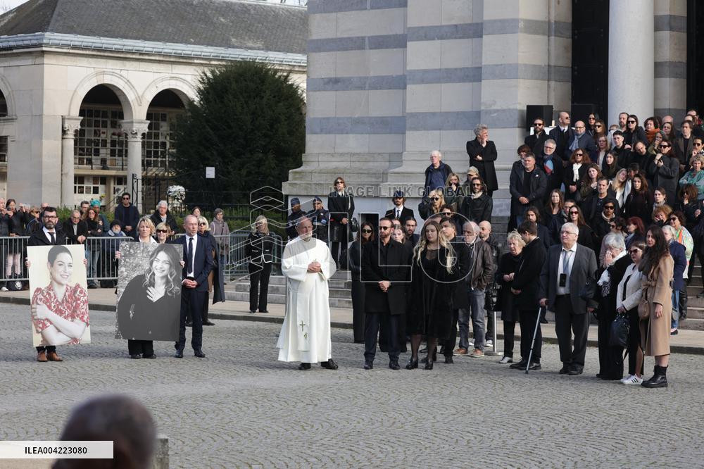 Emilie Dequenne Funeral - Paris
