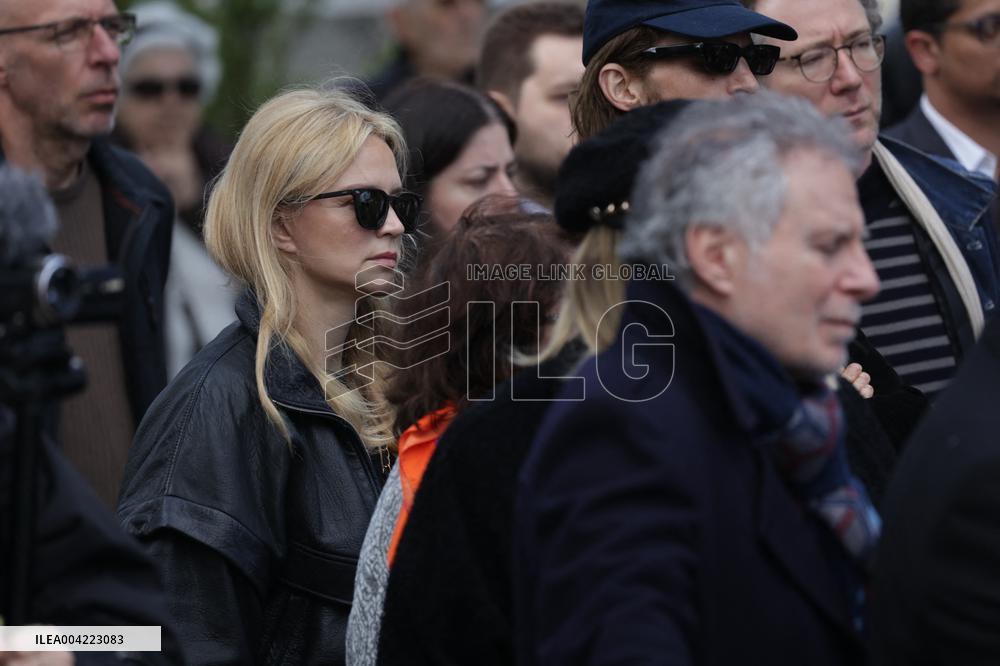 Emilie Dequenne Funeral - Paris