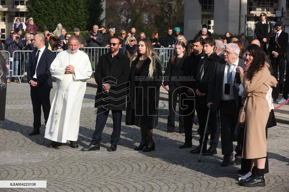 Emilie Dequenne Funeral - Paris