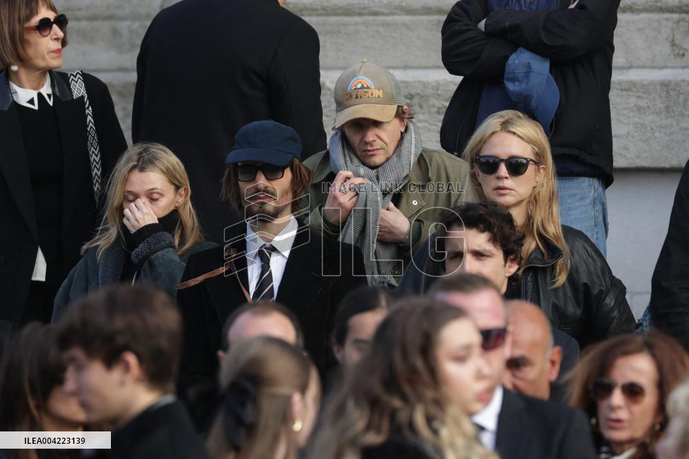 Emilie Dequenne Funeral - Paris