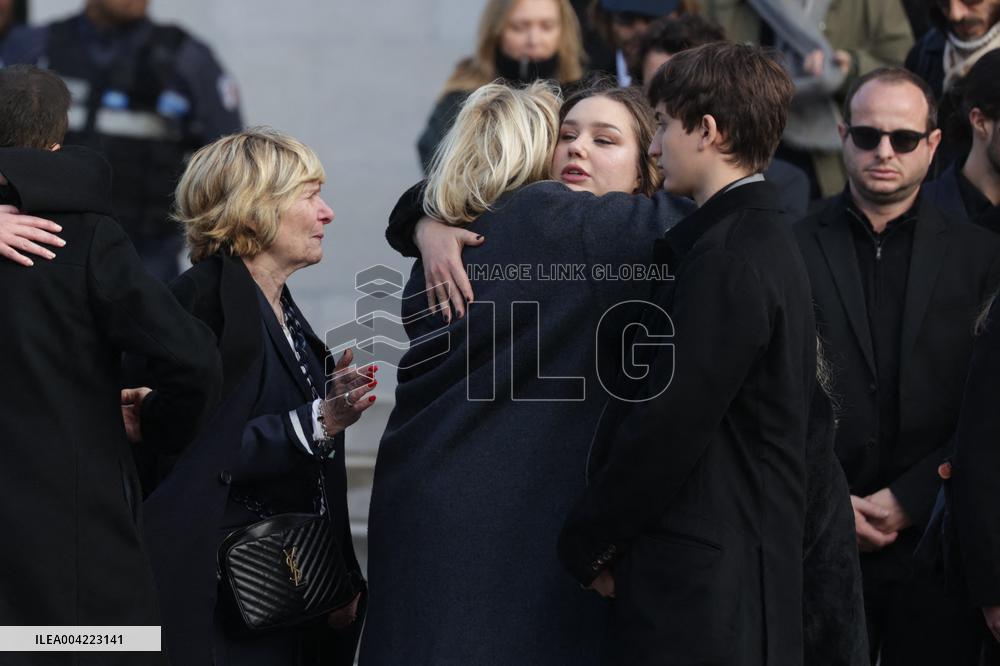 Emilie Dequenne Funeral - Paris