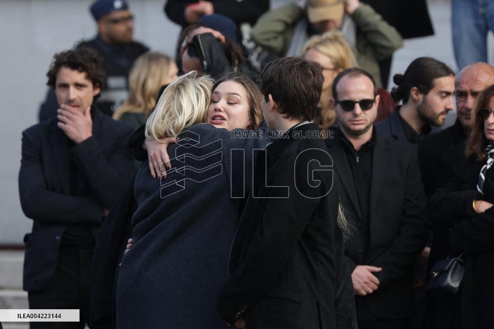 Emilie Dequenne Funeral - Paris