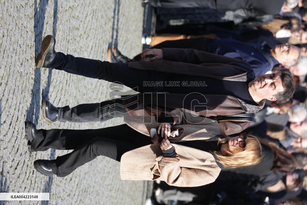 Emilie Dequenne Funeral - Paris