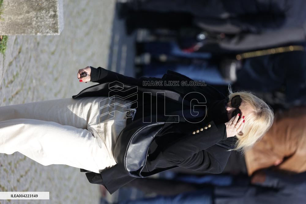 Emilie Dequenne Funeral - Paris