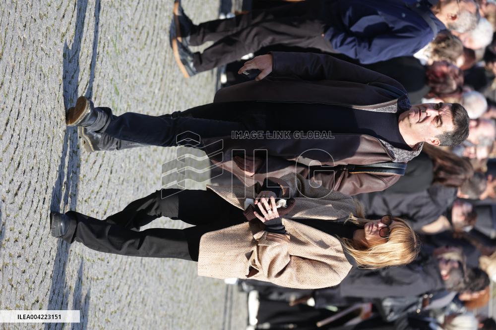 Emilie Dequenne Funeral - Paris