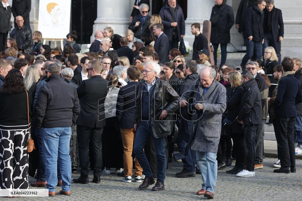 Emilie Dequenne Funeral - Paris