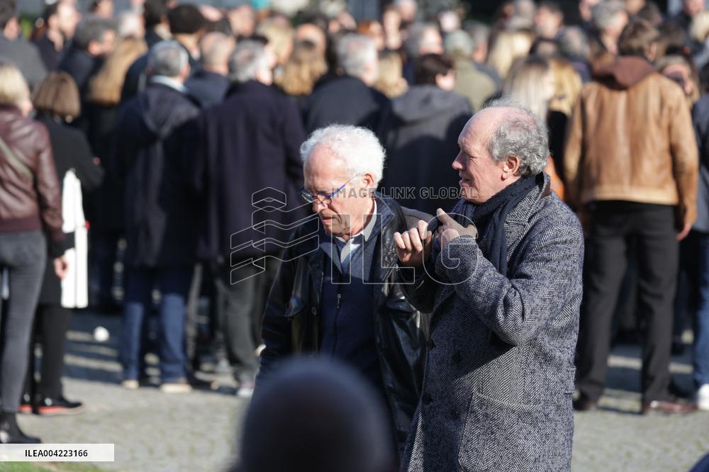 Emilie Dequenne Funeral - Paris