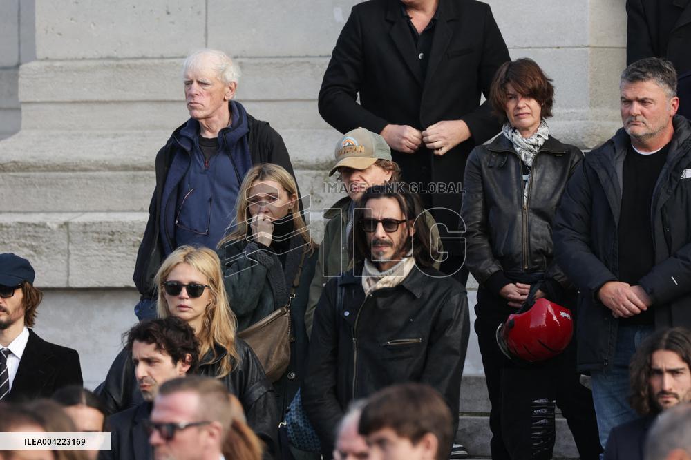 Emilie Dequenne Funeral - Paris