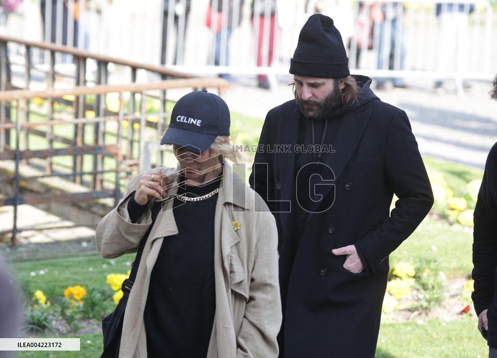 Emilie Dequenne Funeral - Paris