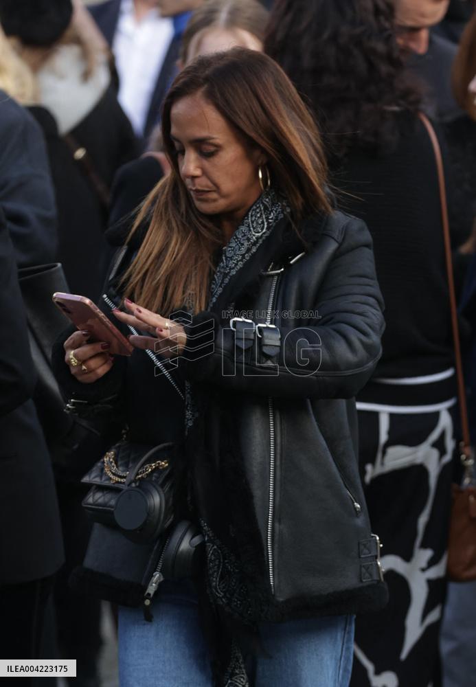 Emilie Dequenne Funeral - Paris