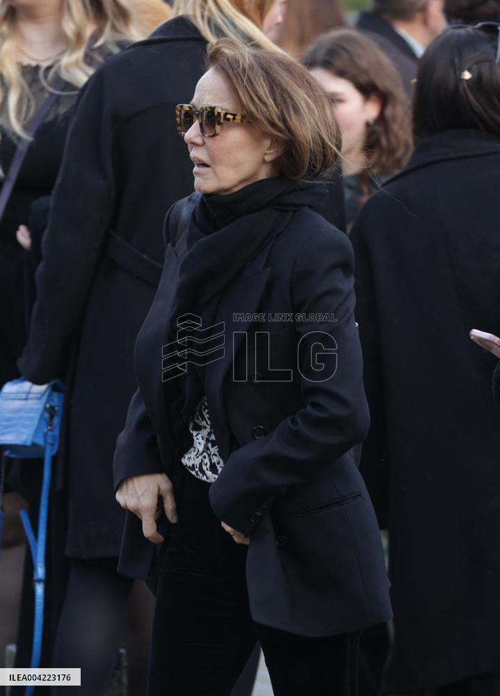 Emilie Dequenne Funeral - Paris