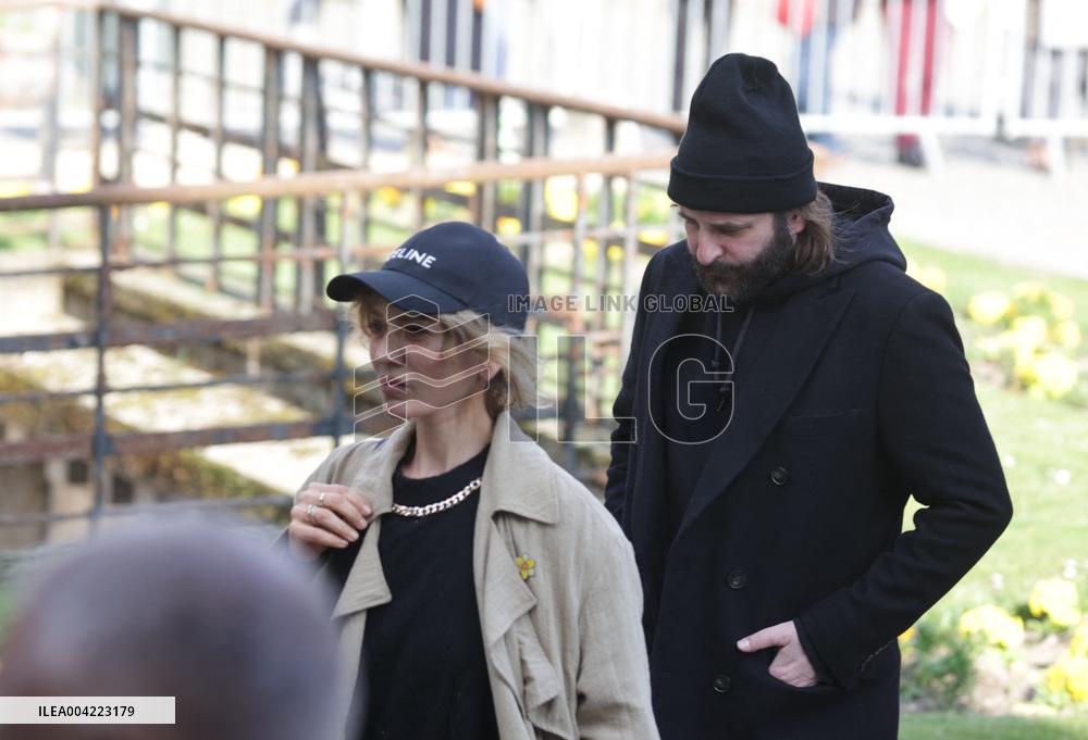 Emilie Dequenne Funeral - Paris