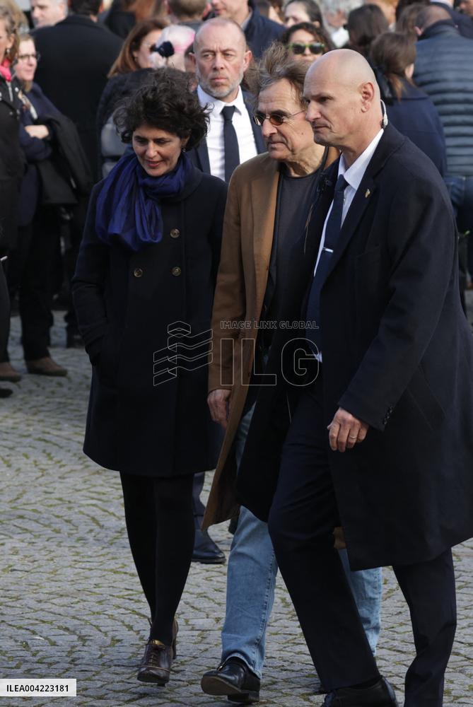Emilie Dequenne Funeral - Paris