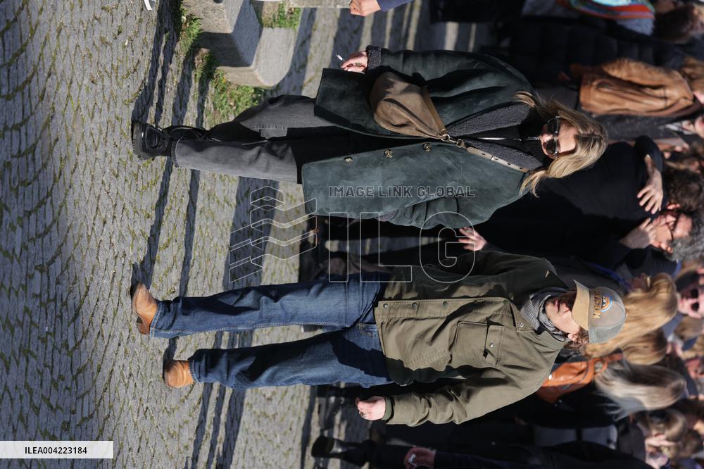 Emilie Dequenne Funeral - Paris