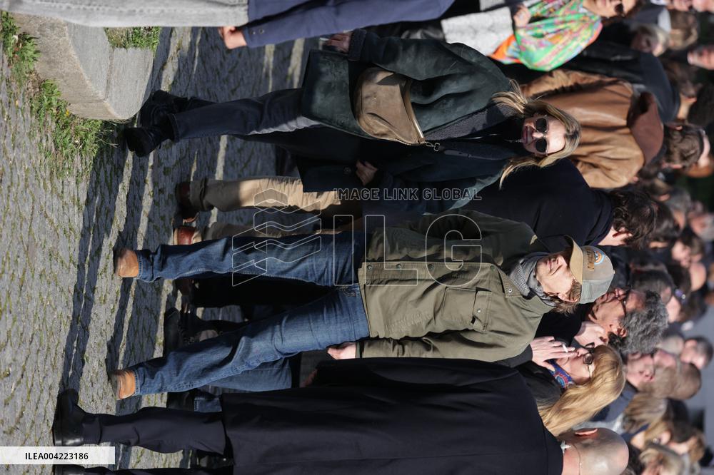 Emilie Dequenne Funeral - Paris