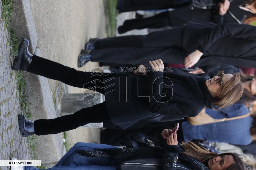 Emilie Dequenne Funeral - Paris