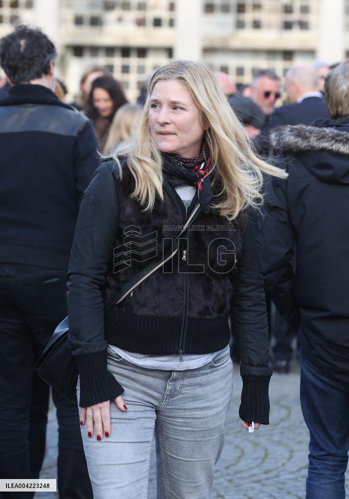 Emilie Dequenne Funeral - Paris