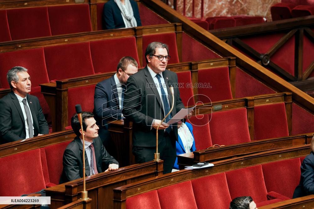 Questions to the government at the French National Assembly - Paris AJ