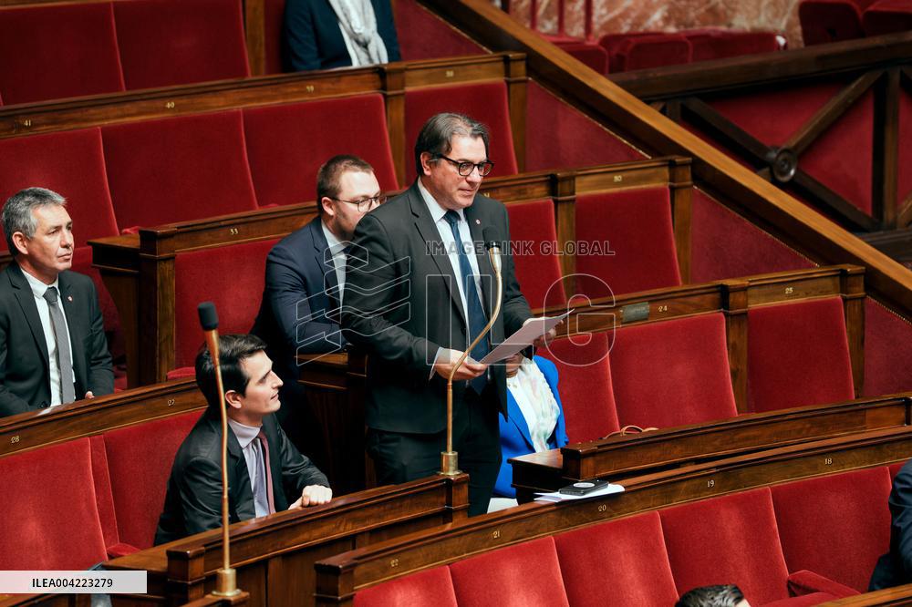 Questions to the government at the French National Assembly - Paris AJ