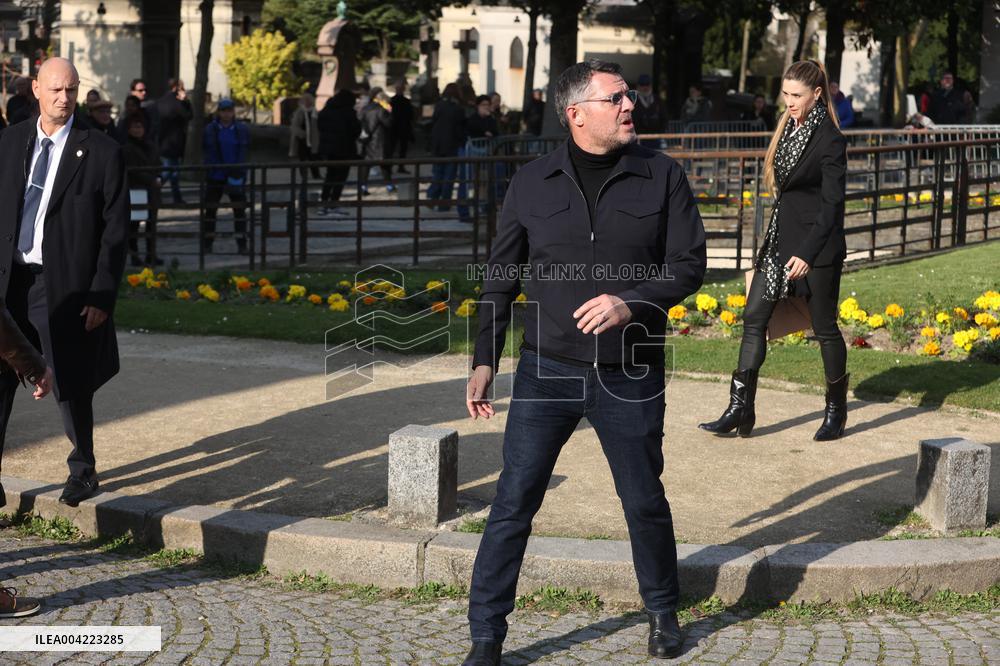 Emilie Dequenne Funeral - Paris
