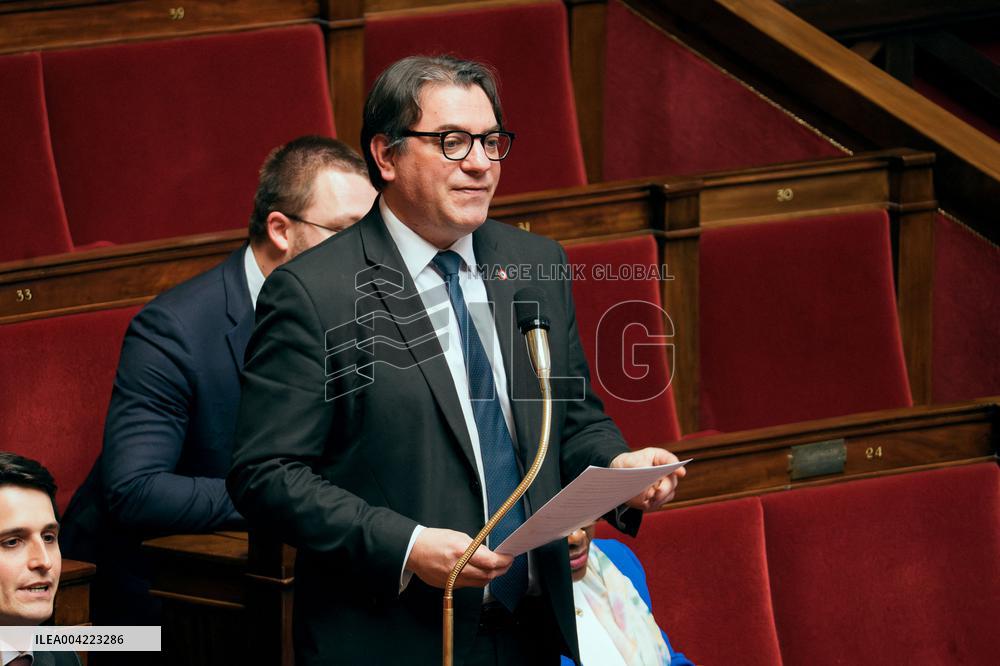 Questions to the government at the French National Assembly - Paris AJ