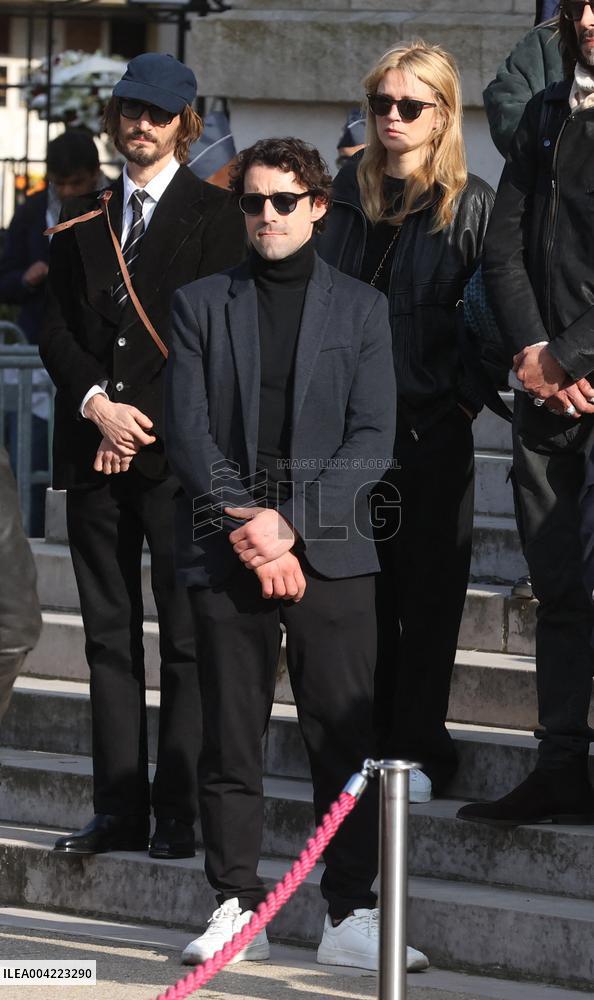 Emilie Dequenne Funeral - Paris
