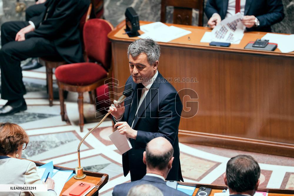 Questions to the government at the French National Assembly - Paris AJ