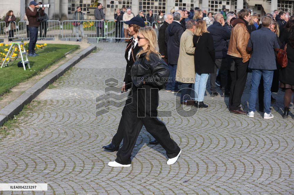 Emilie Dequenne Funeral - Paris