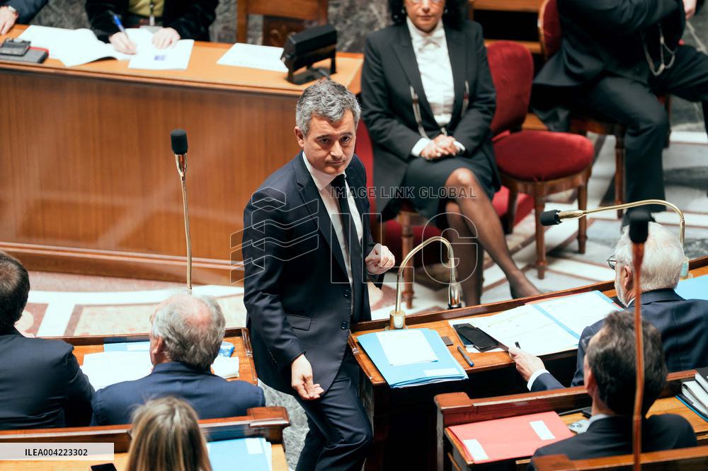 Questions to the government at the French National Assembly - Paris AJ