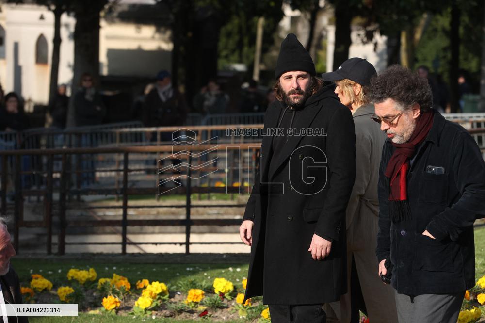 Emilie Dequenne Funeral - Paris