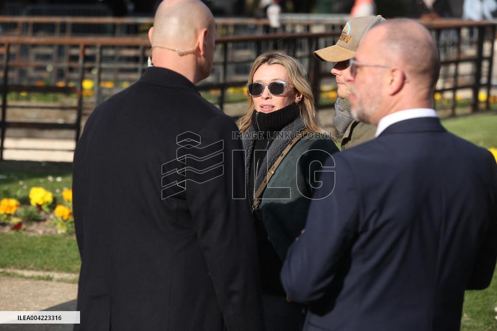 Emilie Dequenne Funeral - Paris