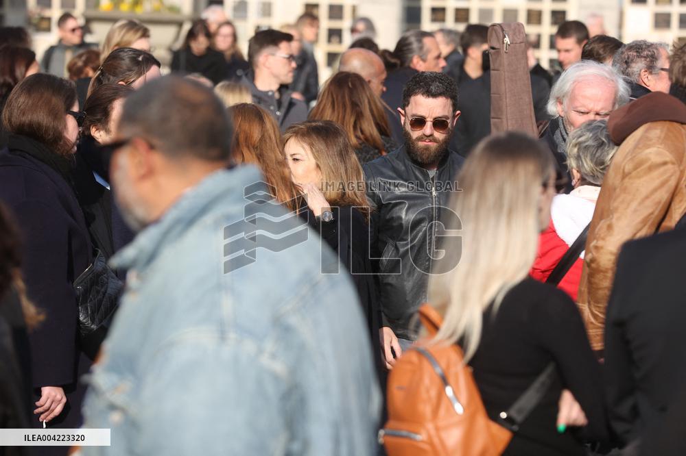 Emilie Dequenne Funeral - Paris
