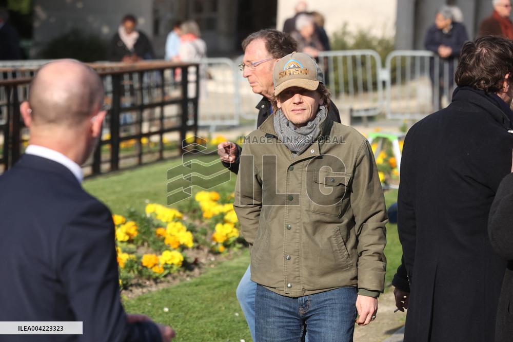 Emilie Dequenne Funeral - Paris