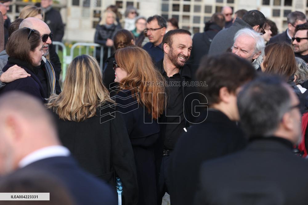 Emilie Dequenne Funeral - Paris