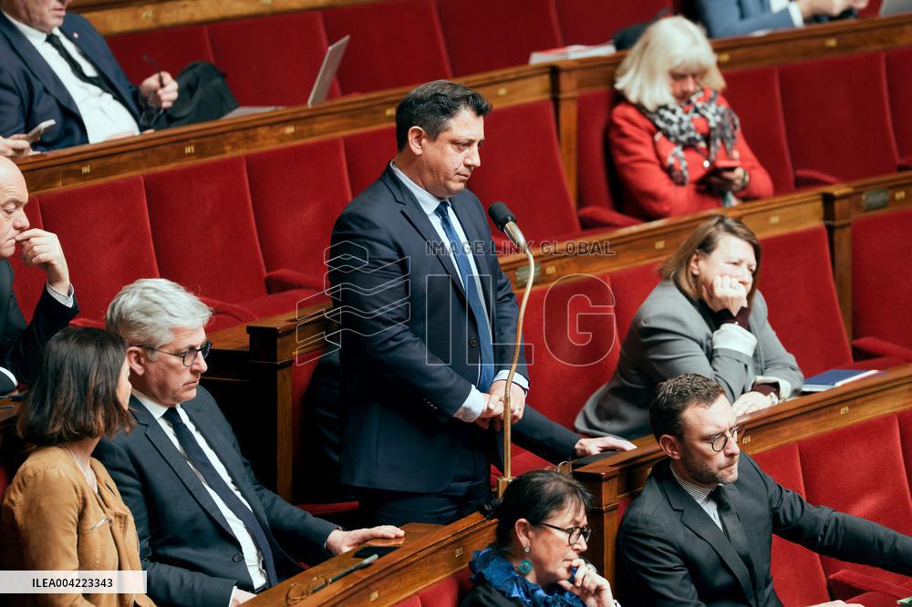 Questions to the government at the French National Assembly - Paris AJ
